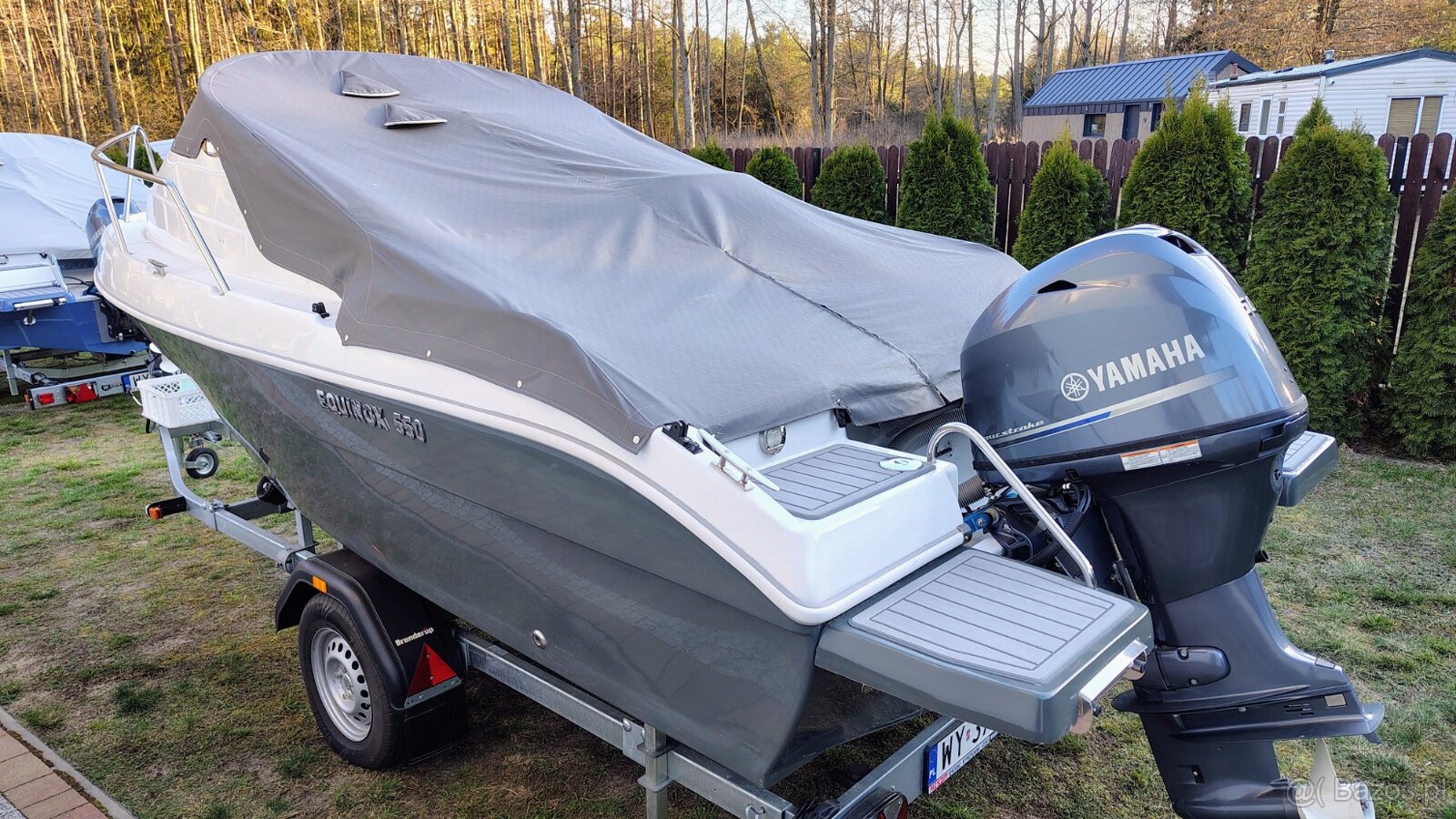 Motorówka SCALAR 525 CABIN+Silnik YAMAHA 60KM+Przyczepa - 19