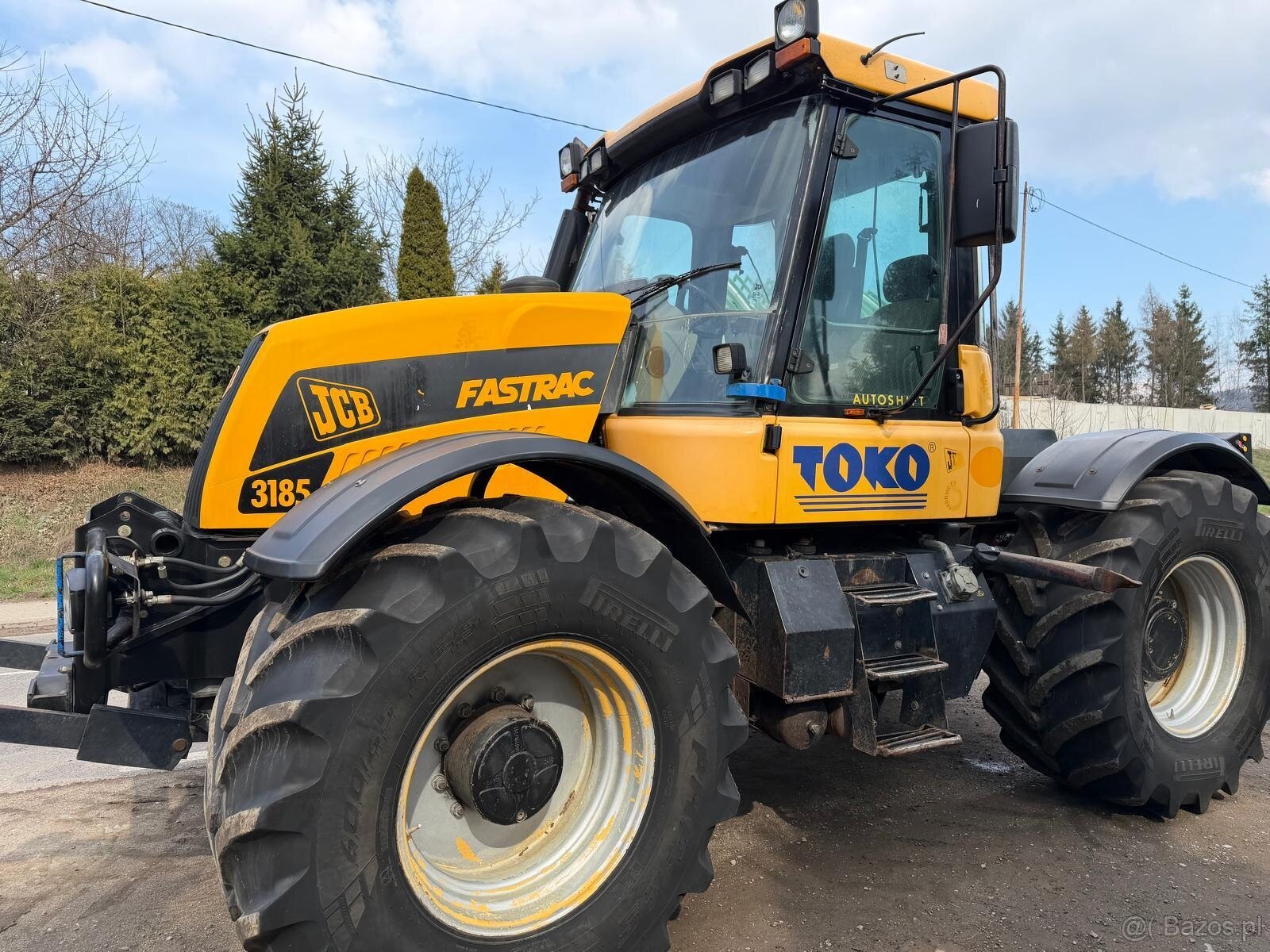 Ciągnik rolniczy JCB Fastrac 3185 rok prod. 2001, cena 68500 - 19