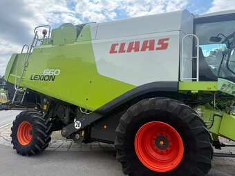Kombajn zbożowy Claas Lexion 660 heder V750 rok pro 2011 spr - 19