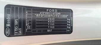 ✅Ford Mondeo Combi 2.0TDCi 110Kw 2015 Stacja serwisowa - 19