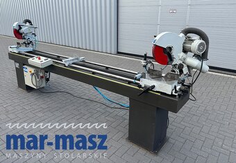 Piła podwójna ukośna do drewna i aluminium PERTICI typ UNIVE - 19