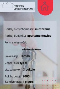 Duże, funkcjonalne, bezczynszowe mieszkanie z ogródkiem - 19