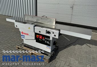 Wyrówniarka strugarka SCM typ F4 L - 19