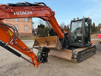 Maszyna budowlana Koparka Gąsienicowa Hitachi  ZX85 USB-6  r - 19