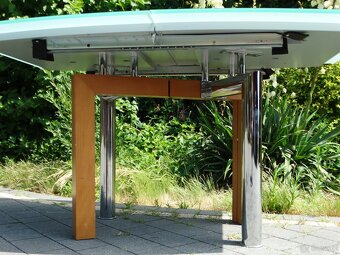 Zestaw mebli + stół szklano-drewniany - 19