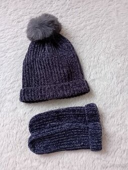 Komplet Czapka I rękawiczki