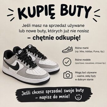 Kupię używane buty dziewczęce lub damskie?