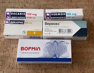 Suplementy, preparaty, odrobaczanie