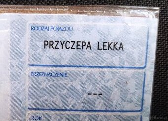 Przyczepa SAM DMC 750 Kg przyczepka lekka