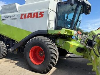 Kombajn zbożowy Claas Lexion 580 heder V750 laser pilot spro