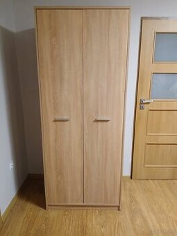 Szafa dwudzwiowa dąb sonoma