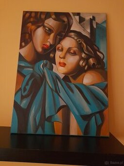 Sprzedam obraz Tamara Łempicka-Dziewczyny