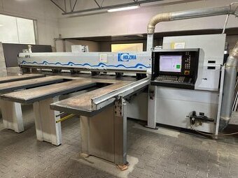 Piła panelowa HOLZMA HPP 11/43 – 1999 rok, w ciągłej eksploa