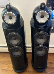 B&W Bowers & Wilkins 802 D3 Black głośniki