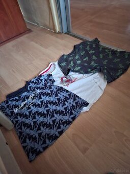 Bluzeczki chlopiece rozmiar 134-140