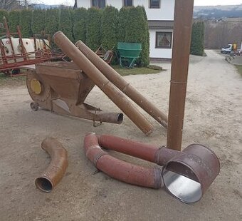 Dmuchawa do zboża polska z rurami