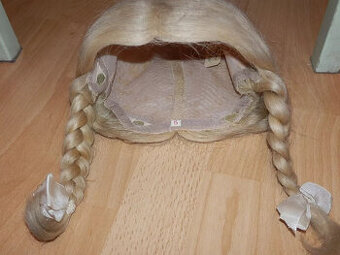 Antyczny manekin dziewczynki Käthe Kruse, muzealnej jakości,