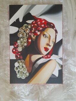 Sprzedam obraz Tamara Łempicka-Z winogornami