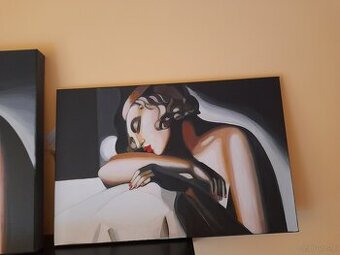 Sprzedam obraz Tamara Łempicka- Śpiaca