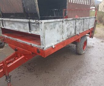 Rozrzutnik obornika polski jednoosiowy Agromet 3,5T