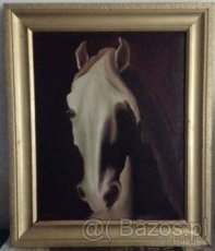 Obraz olejny Portret konia