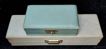 Zabytkowy mikrofon Telefunken Antik CM51 N i CMV 513 w etui