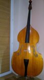 Kontrabas 4/4 Moskiewski drewniany z Filharmonii Lwowskiej - 1