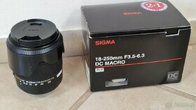 Sigma 18-250 mm 3.5-6.3 DC HSM świetny stan Sony A