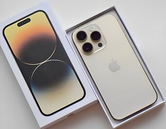 iPhone 14 Pro Gold BATERIA 100% TOP