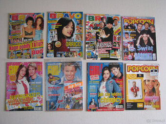 Magazyn Bravo, Bravo Girl, Popcorn z 2003 r. dodatki plakaty
