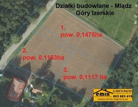 Działki budowlane w Górach Izerskich - 10 km od Świeradowa - 1