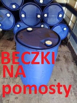 Sprzedam -BECZKI NA POMOSTY -DWA KORKI -90zl za sztuke