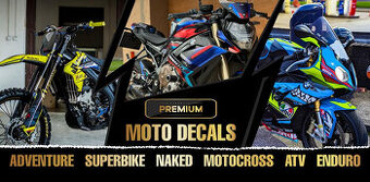 Naklejki motocyklowe Premium na wszystkie typy motocykli