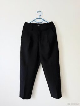 Czarne wizytowe eleganckie spodnie