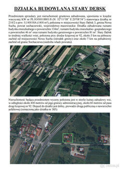 Syndyk sprzeda działkę w Stary Dębsk (Sochaczew)
