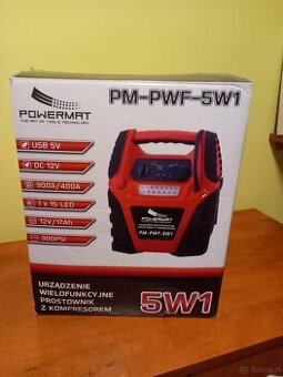 Prostownik - urządzenie wielifunkcyjne z kompresorem