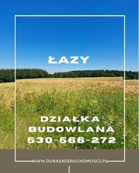 Łazy działka budowlana 16 ar