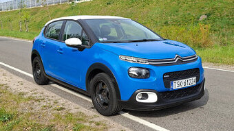 Citroen C3 1.2B 83KM 2017r LED Navi Klimatronik 119 tyś km