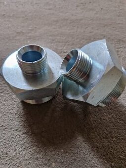 📌 Metalowe złączki z gwintem – M60x2 / 1" BSP