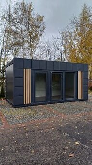 Budynek modułowy 6×3 – magazyn, biuro, zaplecze budowy