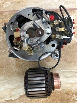 Jawa 250 / 11 Pérák – prądnica po regeneracji