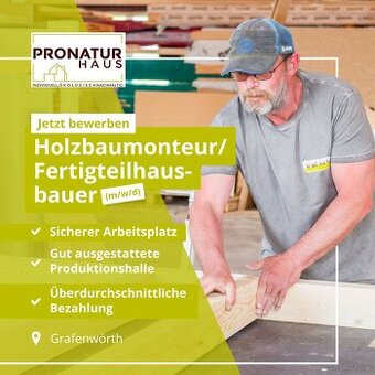 Monter / konstruktor domów prefabrykowanych (m/k) - Austria