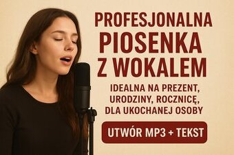 piosenkę z wokalem