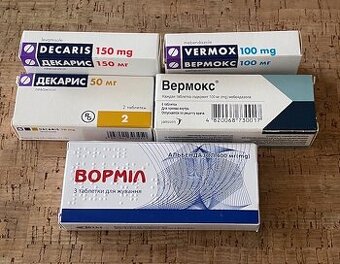 Sprzedam preparaty przeciwpasożytnicze, odrobaczanie