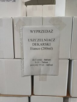 Uszczelniacz dekarski - etanco - wyprzedaż
