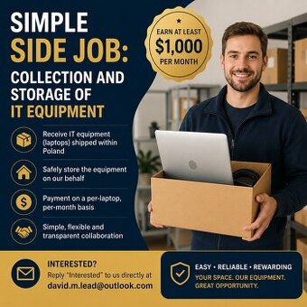 Simple side job: collection and storage of IT equipment