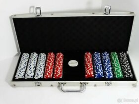 Vida XL Zestaw żetonów do pokera, 500 szt., 11,5 g