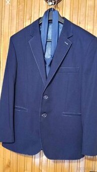 Garnitur męski plus krawat rozm XL