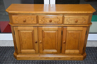komoda dębowa - jak nowa