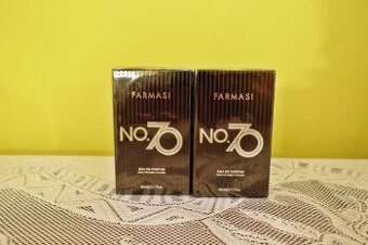Woda perfumowana męska No.70 Farmasi 80 ml zestaw 2 sztuki.